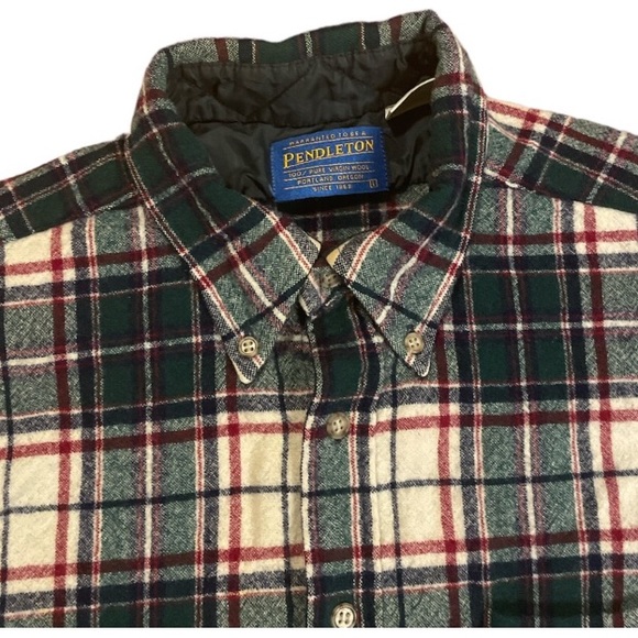PENDLETON 100% vintage Wool - Picture 2 of 4